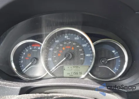 2016 Toyota Corolla Le из США, поврежденный, VIN 2T1BURHE0GC537694